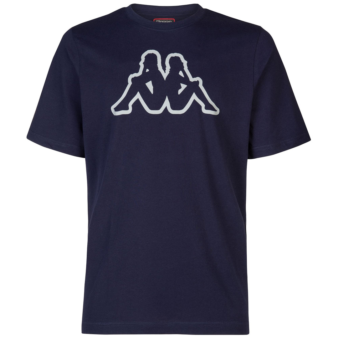T-ShirtsTop Man LOGO AMBERIS T-Shirt BLUE MARINE - GREY Photo (jpg Rgb)			
