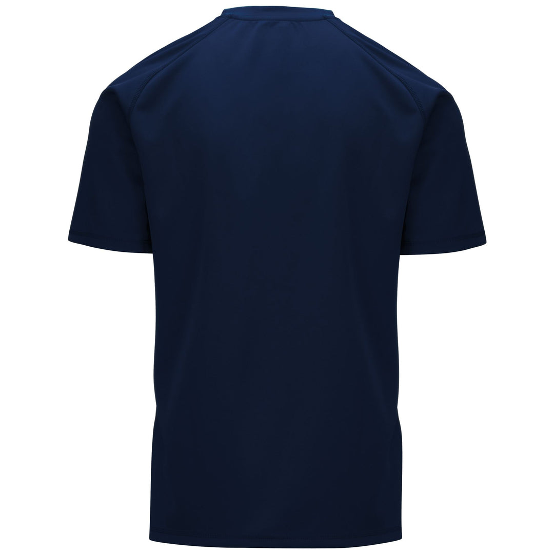 Active Jerseys Man KAPPA4RUGBY TELESE Shirt BLUE MARINE Dressed Side (jpg Rgb)		