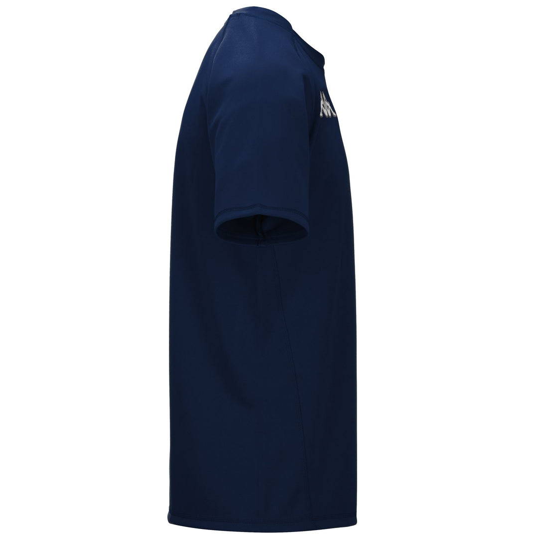 Active Jerseys Man KAPPA4RUGBY TELESE Shirt BLUE MARINE Dressed Front (jpg Rgb)	
