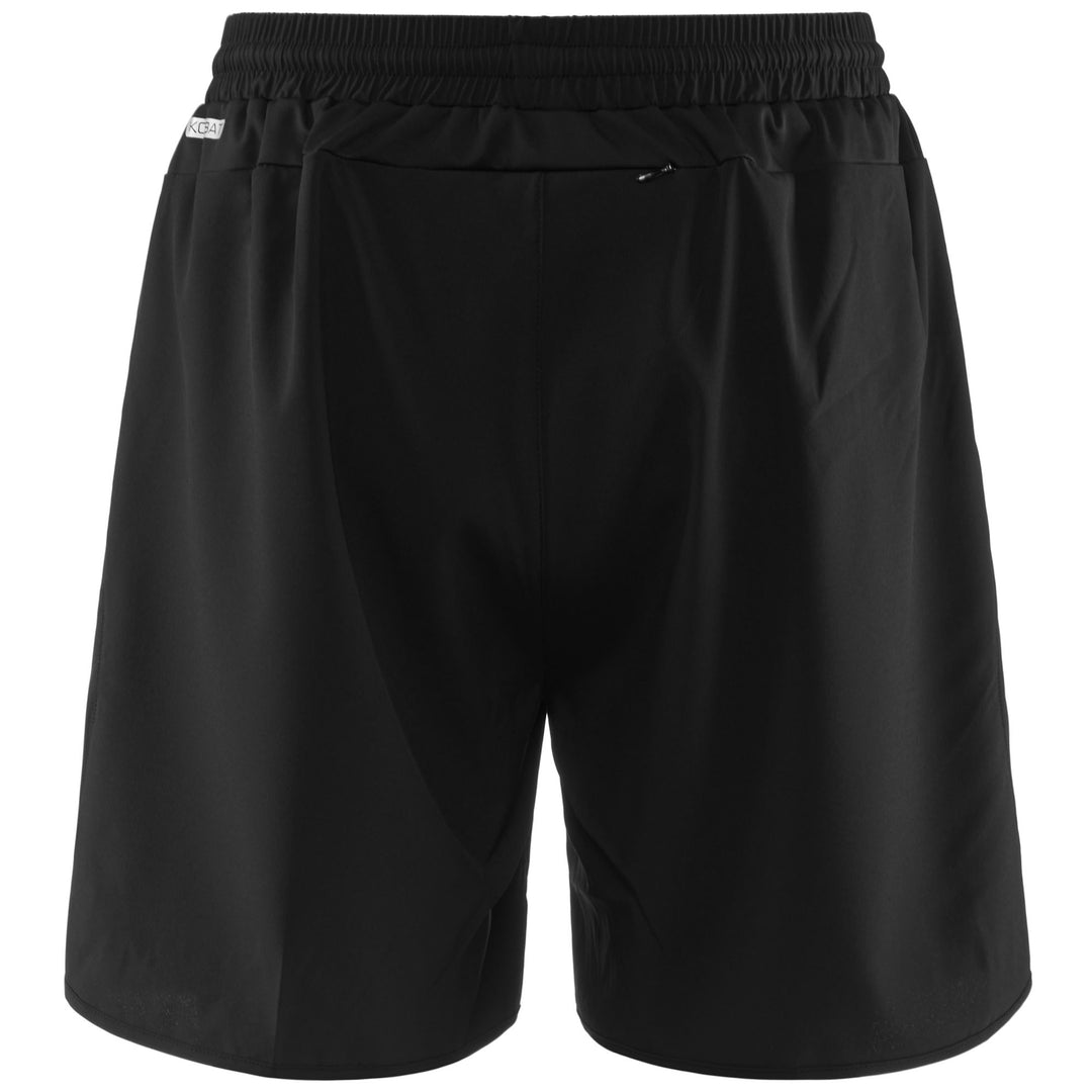 Shorts Man KOMBAT BERROW Sport  Shorts BLACK Dressed Front (jpg Rgb)	