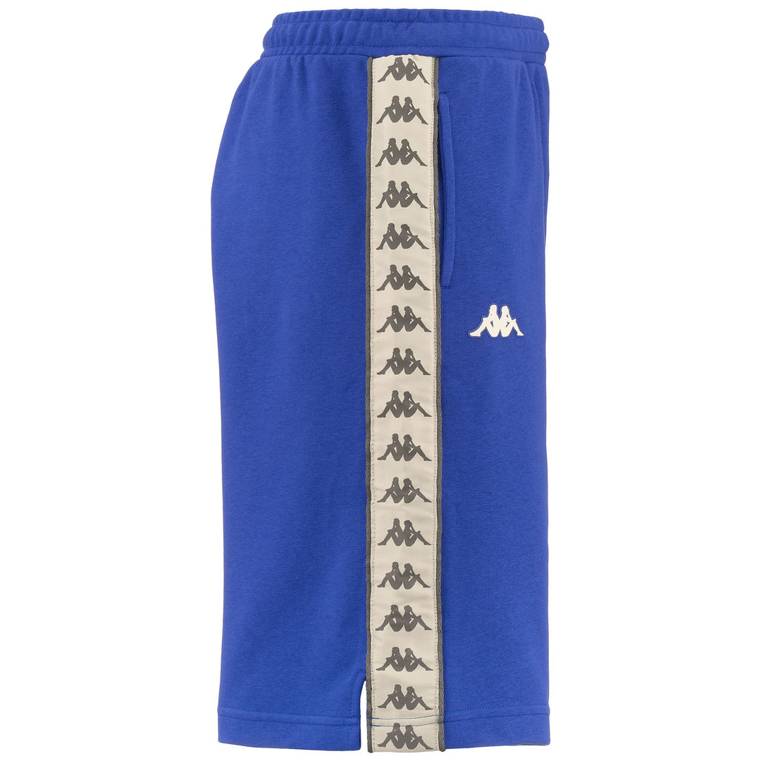 Shorts Man 222 BANDA TREADS Sport  Shorts BLUE ROYAL-BEIGE-GREY Dressed Front (jpg Rgb)	