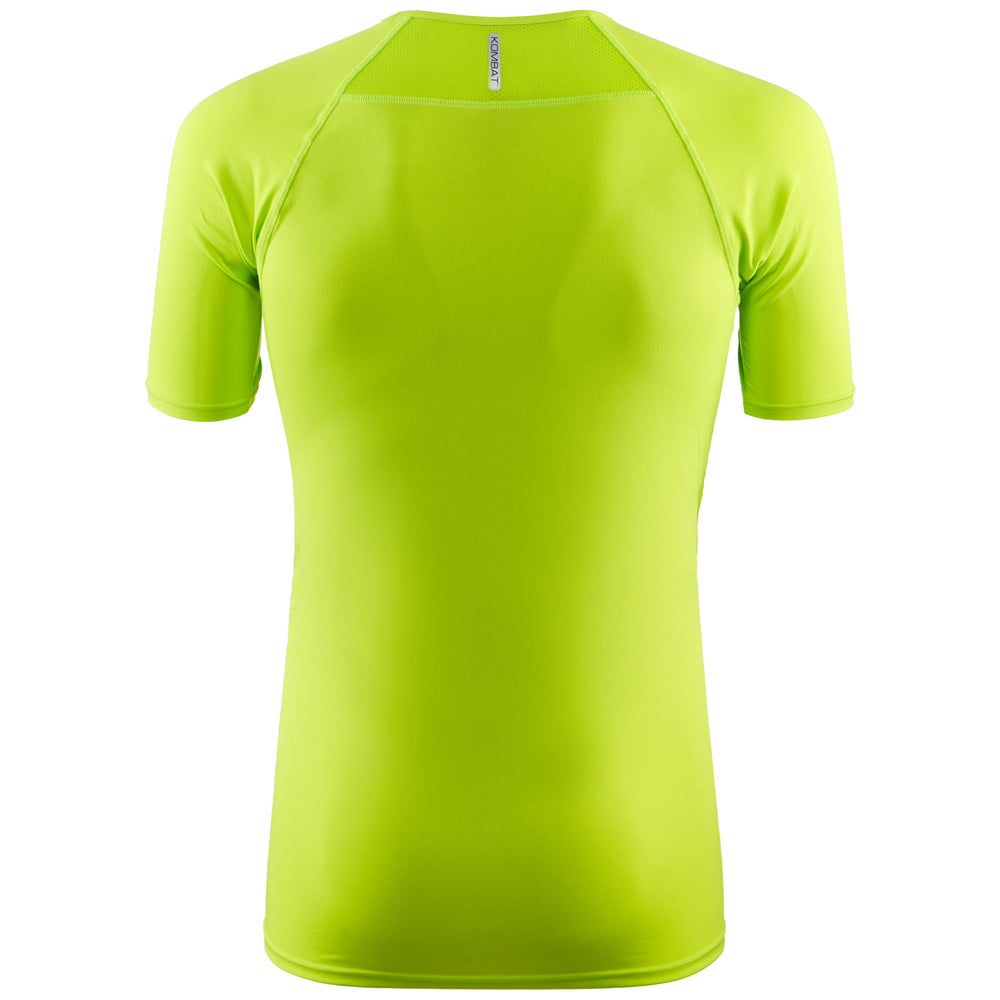 Active Jerseys Man KOMBAT BUCKY Shirt GREEN LIME PUNCH Dressed Front (jpg Rgb)	