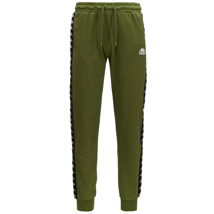 Pants Man 222 BANDA ALANZ 2 Sport Trousers GREEN PARSLEY - BLACK Photo (jpg Rgb)			