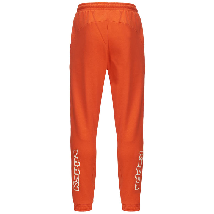 Pants Man LOGO ESTER Sport Trousers ORANGE Dressed Side (jpg Rgb)		