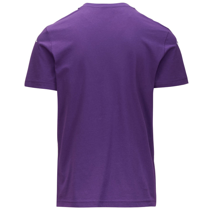 T-ShirtsTop Man TEESHE FIORENTINA T-Shirt VIOLET INDIGO Dressed Side (jpg Rgb)		