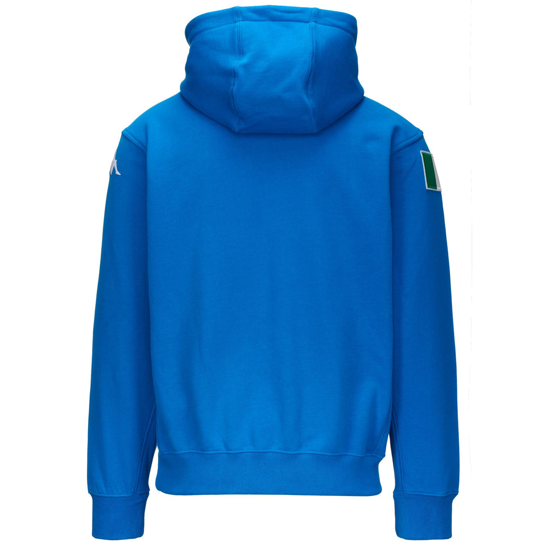 Fleece Man EROI HOODIE NAPOLI Jumper BLUE BRILLIANT Dressed Side (jpg Rgb)		