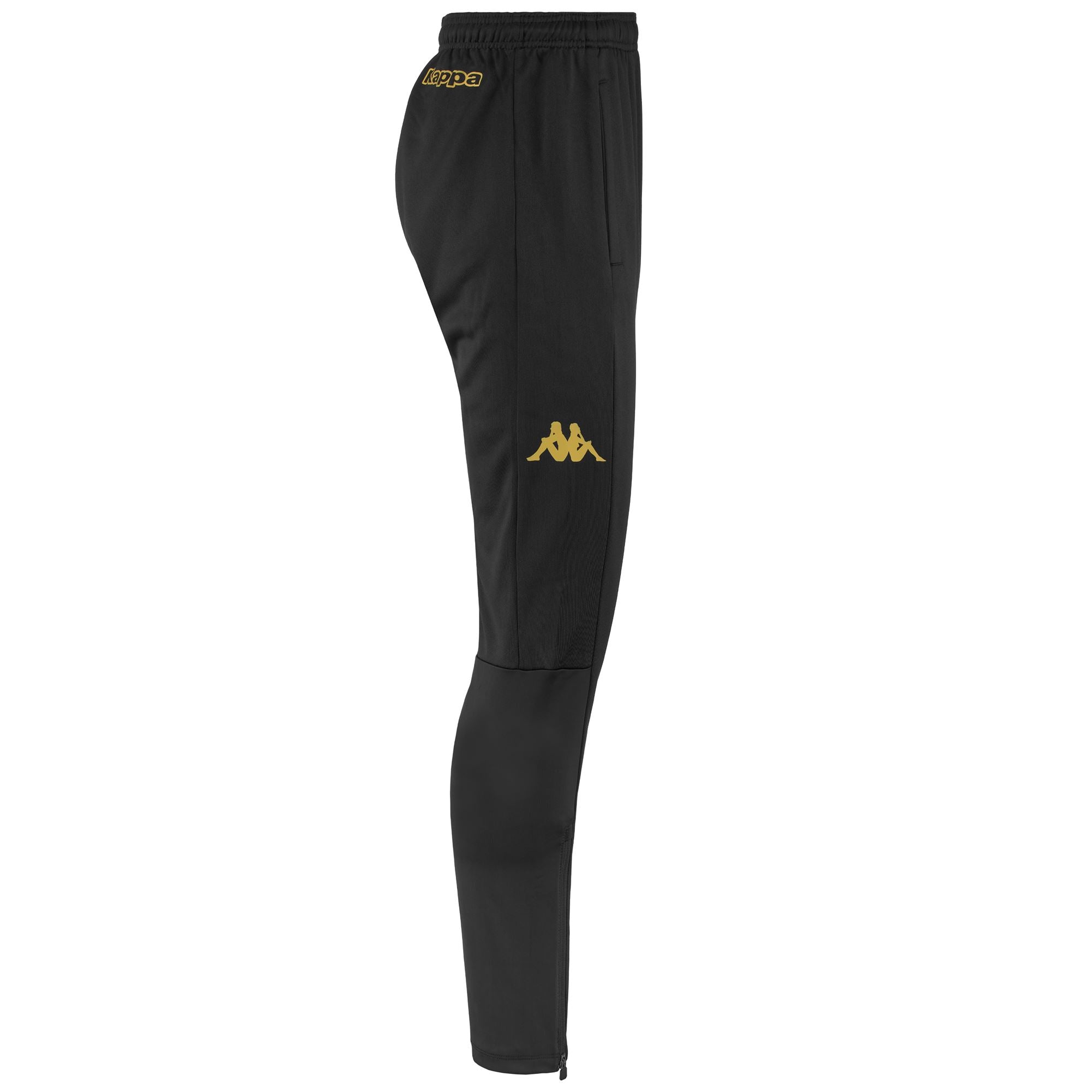 Pants Man KAPPA4FOOTBALL DARENTE Sport Trousers BLACK GOLD Kappa