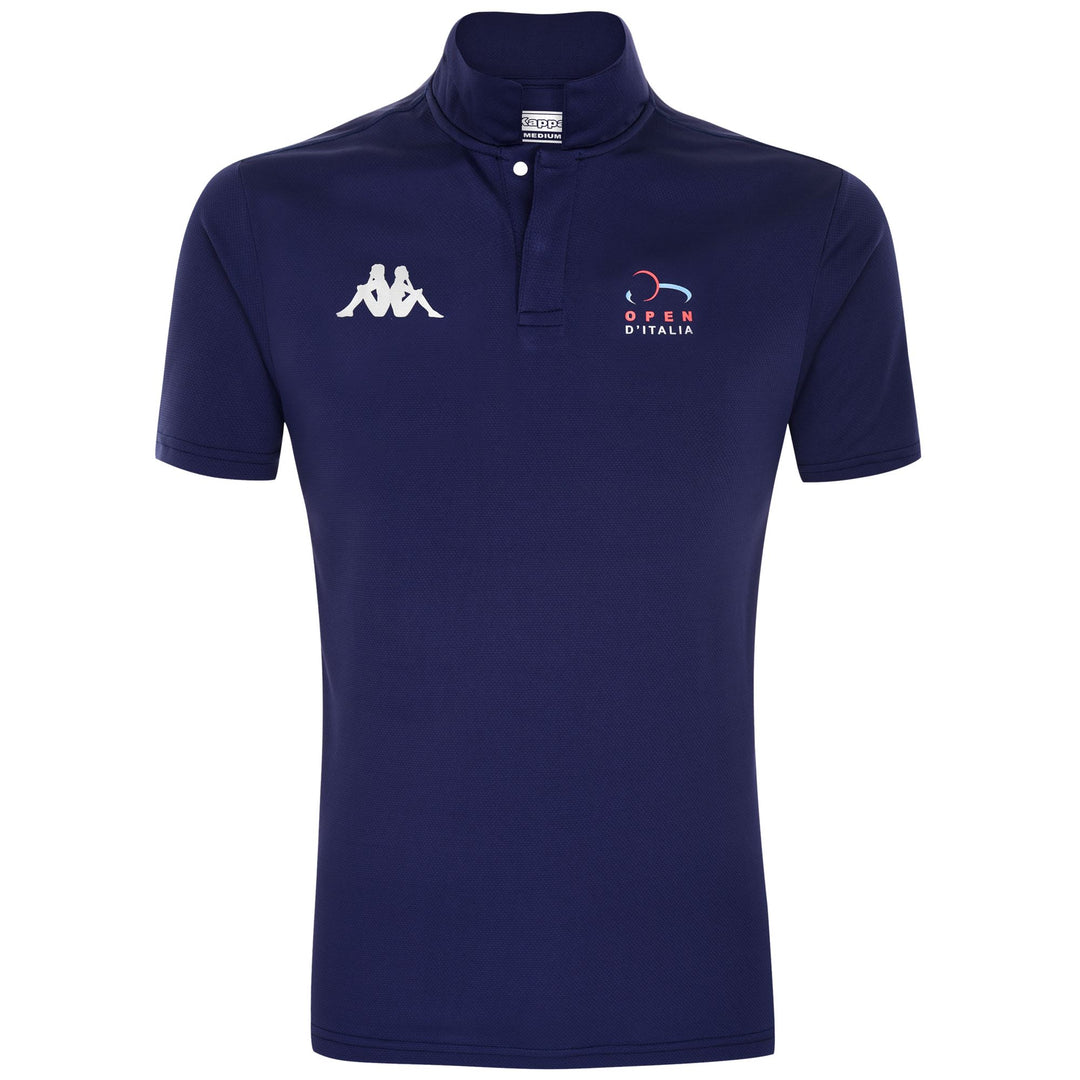 Active Jerseys Man SICETY OPEN ITALIA Polo Shirt BLUE MARINE-SILVER Photo (jpg Rgb)			