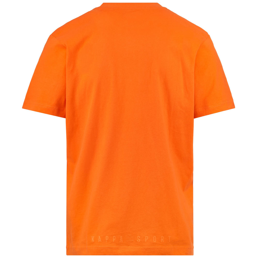 T-ShirtsTop Man LOGO DARTO T-Shirt ORANGE PEEL Dressed Side (jpg Rgb)		