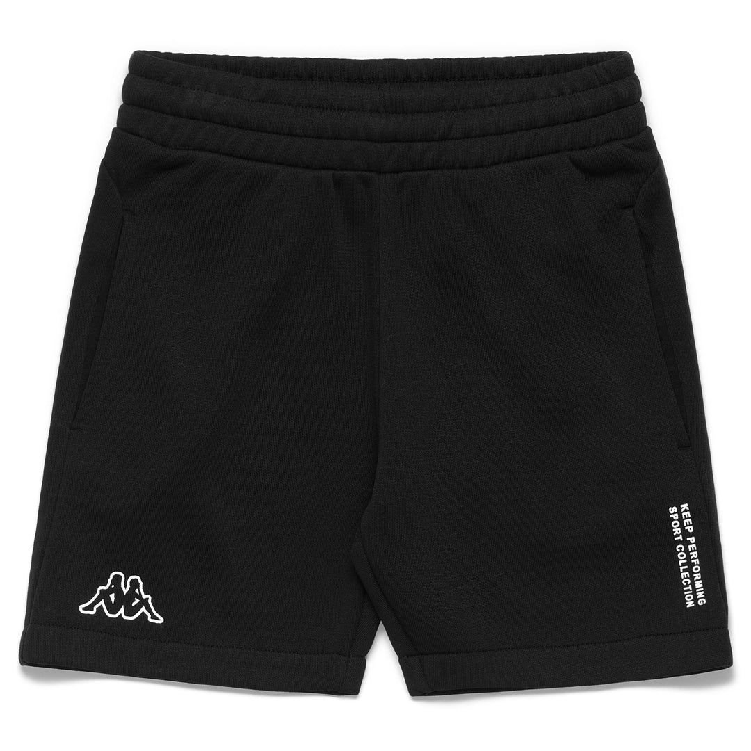 Shorts Boy LOGO BRUINO KID Sport  Shorts BLACK Photo (jpg Rgb)			