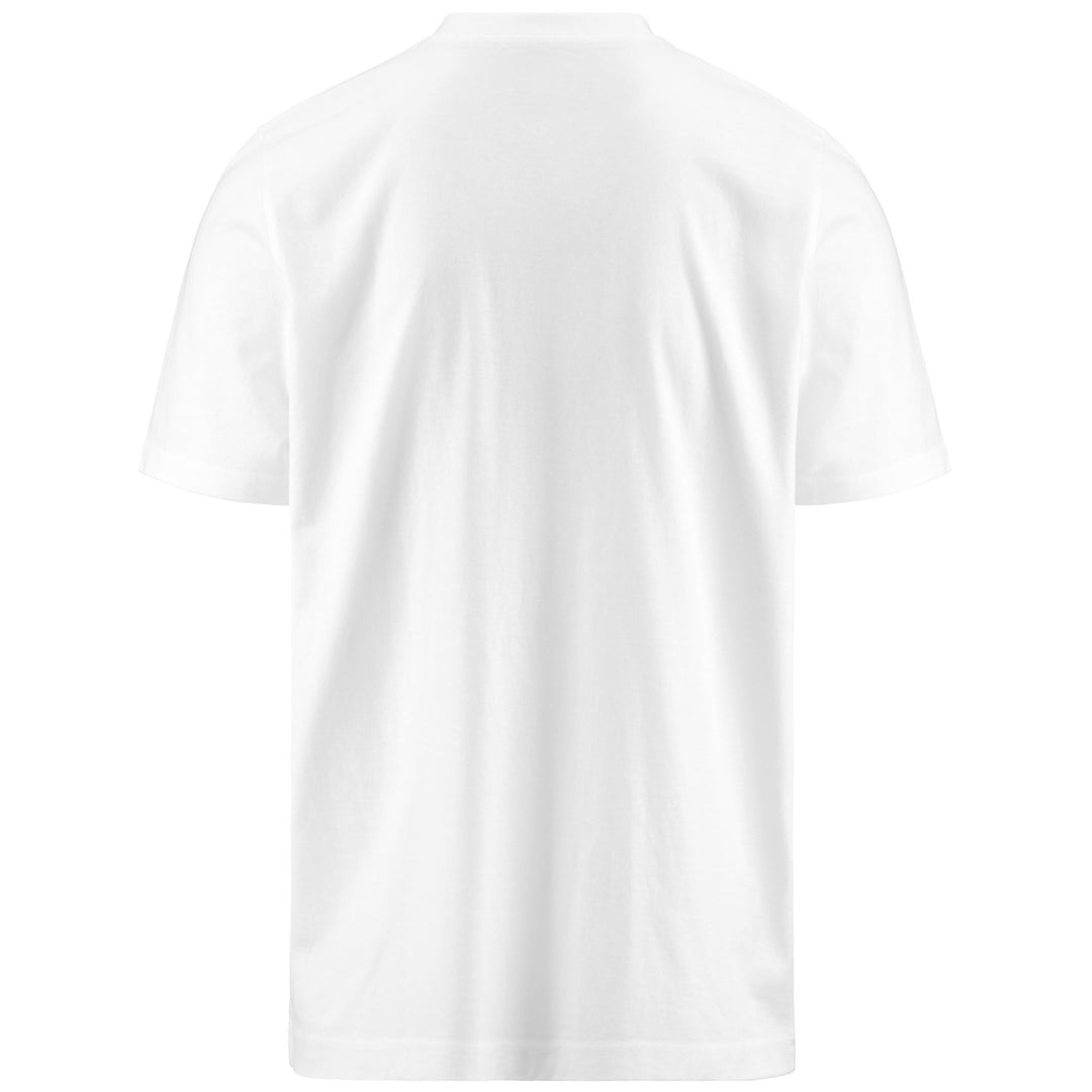 T-ShirtsTop Man LOGO ENZO T-Shirt WHITE Dressed Side (jpg Rgb)		