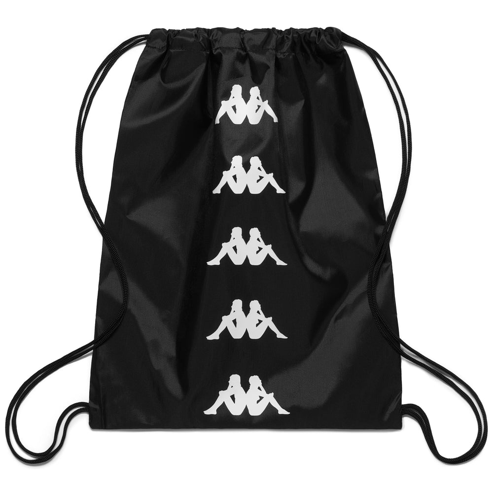 Bags Unisex KAPPA4FOOTBALL GYSIKA 6PACK Shoulder Bag BLACK Dressed Front (jpg Rgb)	