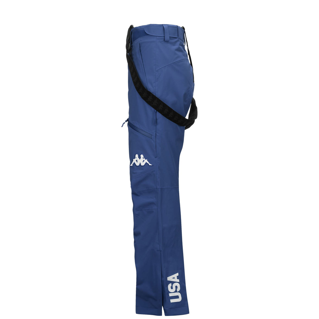 Pants Man 6CENTO 622 HZ US Sport Trousers BLUE FIORD Dressed Back (jpg Rgb)		