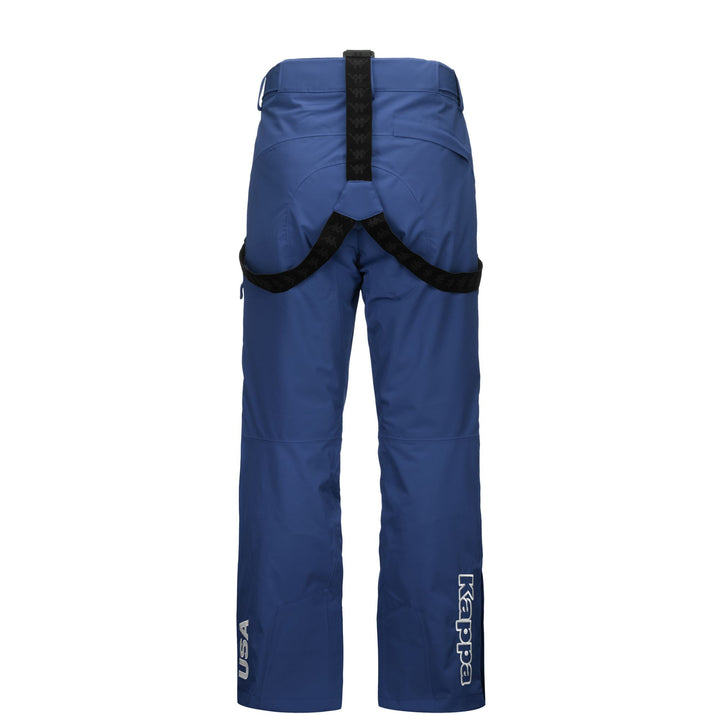 Pants Man 6CENTO 622 HZ US Sport Trousers BLUE FIORD Dressed Side (jpg Rgb)		