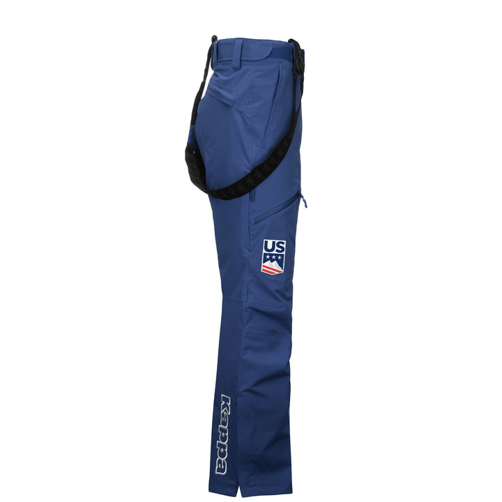 Pants Man 6CENTO 622 HZ US Sport Trousers BLUE FIORD Dressed Front (jpg Rgb)	