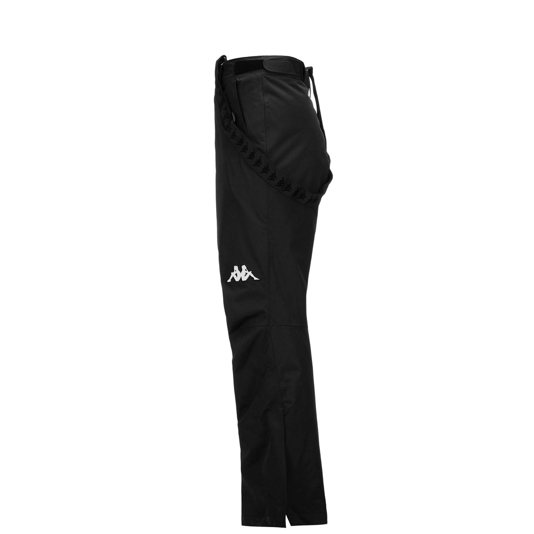 Pants Unisex 8CENTO 865 Sport Trousers BLACK Dressed Front (jpg Rgb)	