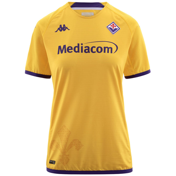 Active Jerseys Woman KOMBAT LADY GK PRO 2023 FIORENTINA Shirt YELLOW DANDELION - VIOLET INDIGO Photo (jpg Rgb)			