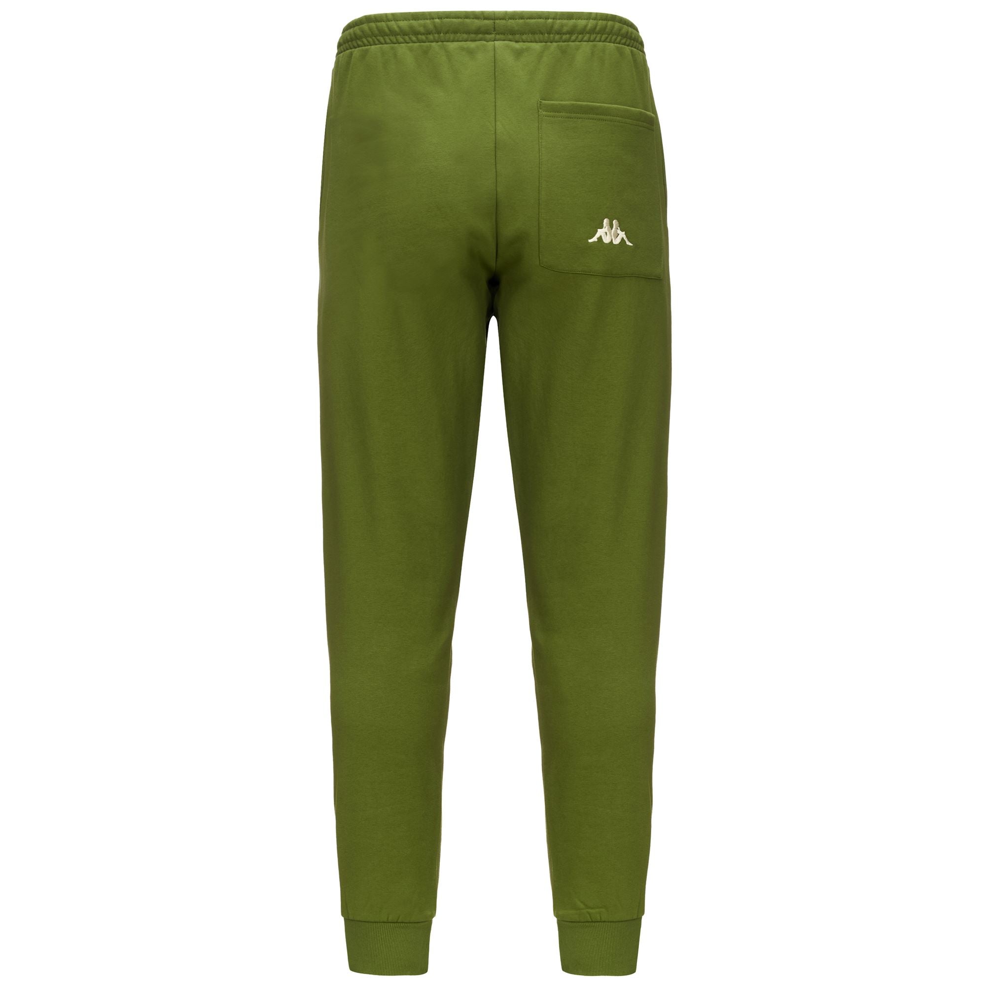 AUTHENTIC VOLEN Pants Sport Trousers Man GREEN PESTO WHITE ASPARAGUS