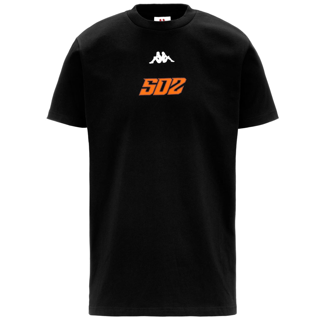T-ShirtsTop Unisex AUTHENTIC DPG BLASTER T-Shirt BLACK-WHITE-ORANGE TURMERIC Photo (jpg Rgb)			