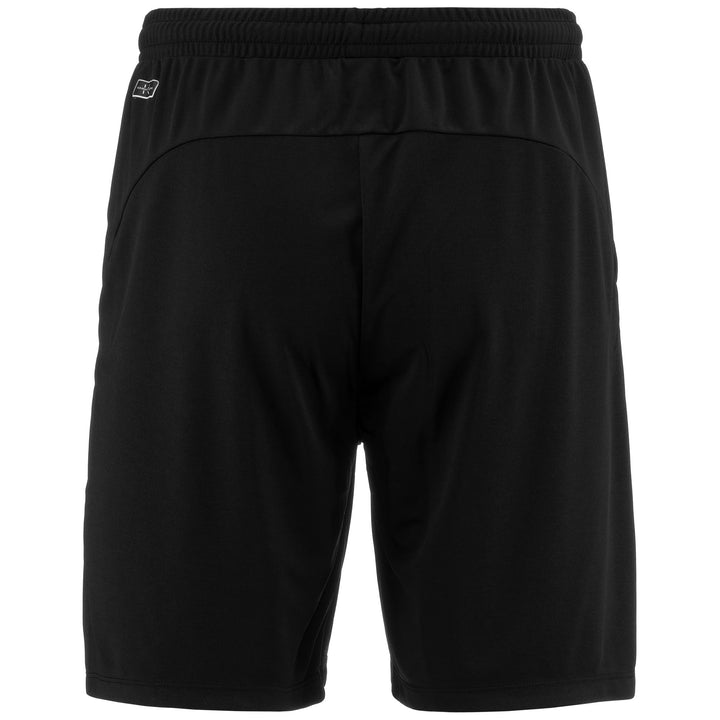 Shorts Man ESILVI Sport  Shorts BLACK Dressed Side (jpg Rgb)		