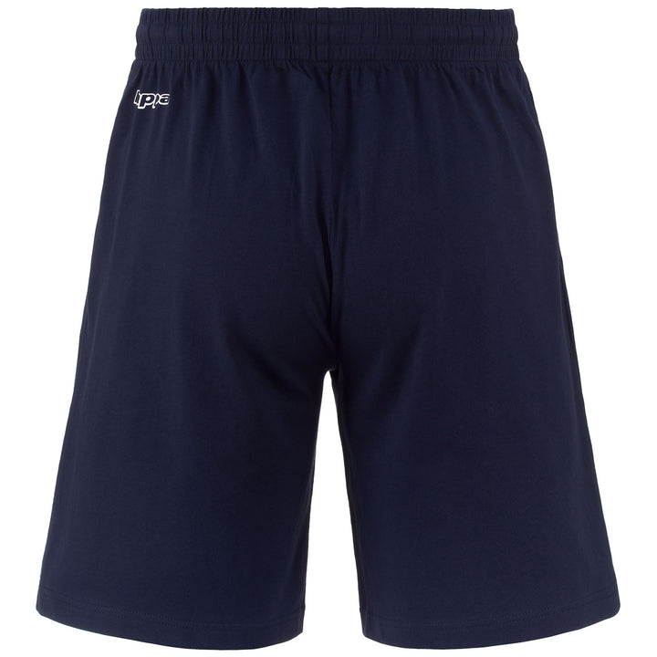 Shorts Man LOGO  FARMO Sport  Shorts BLUE NAVY Dressed Side (jpg Rgb)		