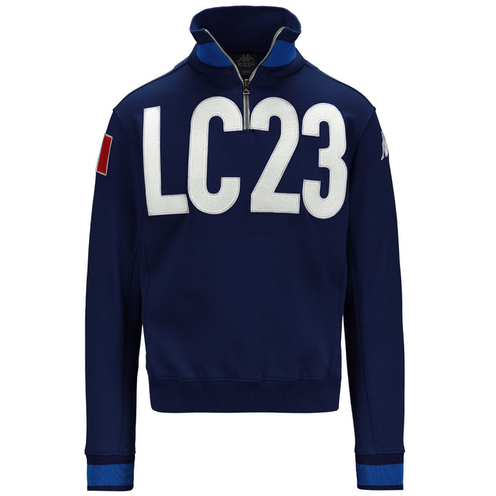 Fleece Man  LC23 VINTAGE Jacket BLUE MARINE Photo (jpg Rgb)			