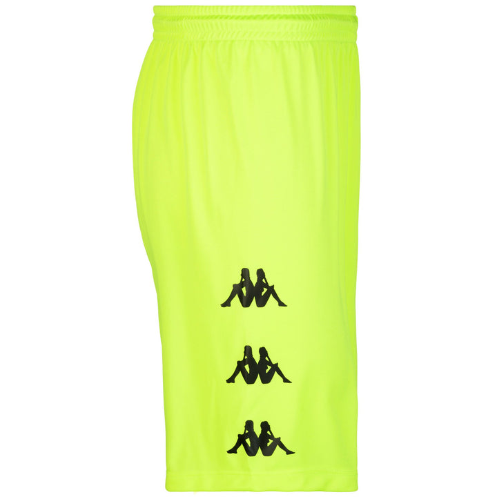 Shorts Man DORGO Sport  Shorts YELLOW BLAZING Dressed Front (jpg Rgb)	