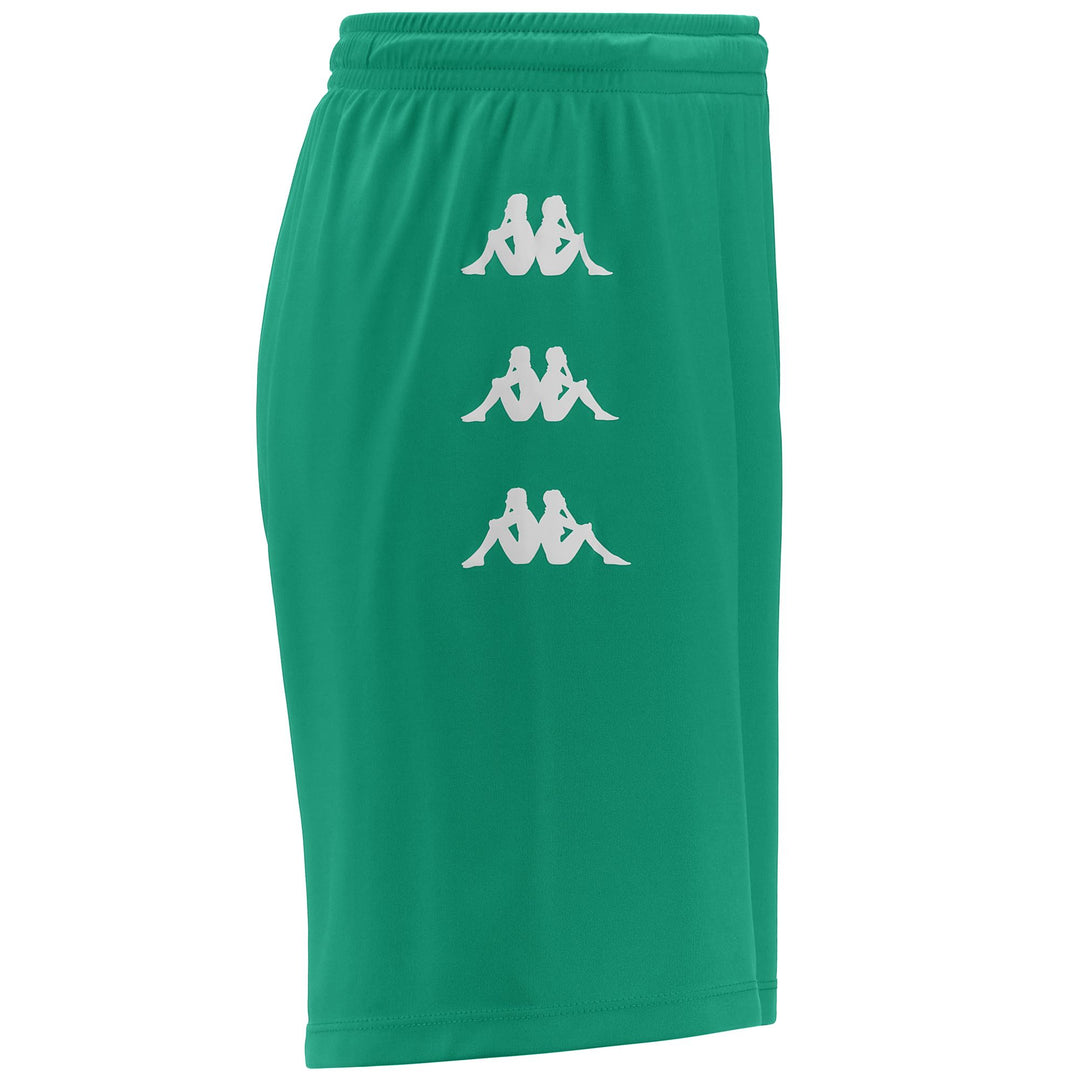 Shorts Man DUTUP Sport  Shorts GREEN Dressed Front (jpg Rgb)	