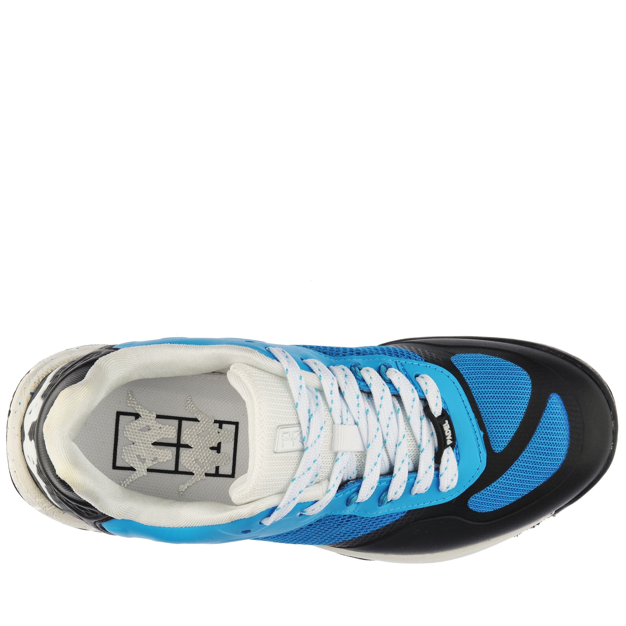 KOMBAT PADEL LOOP - Sport Shoes - Low Cut - Unisex - BLUE TURKIS-WHITE-BLACK