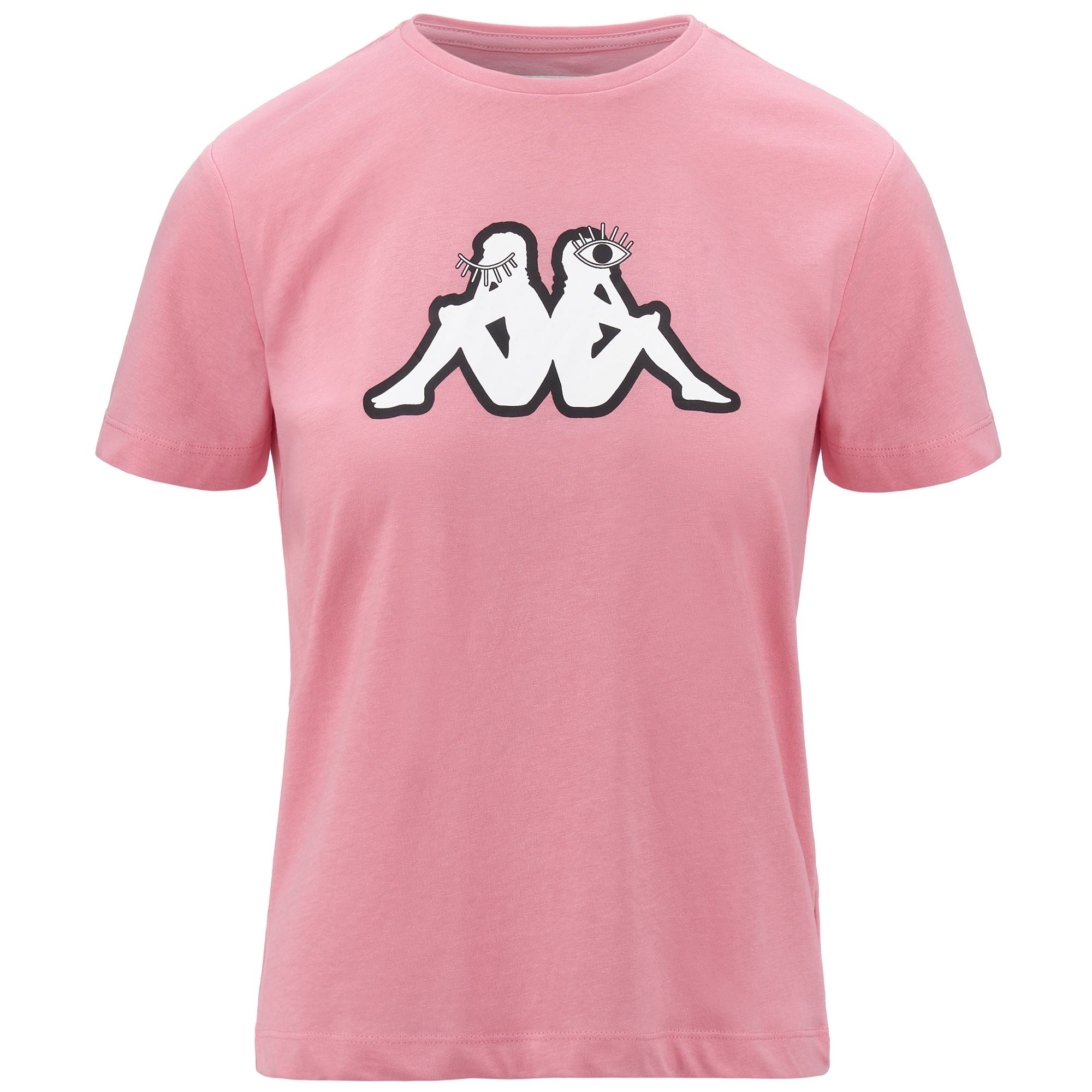 LOGO ERIKA - T-ShirtsTop - T-Shirt - Woman - PINK WARM