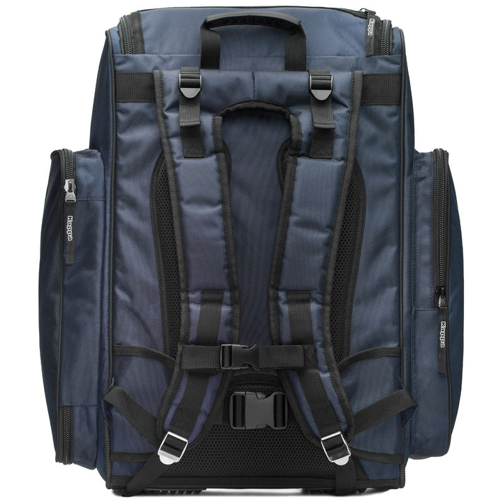 Bags Unisex 6CENTO WUSAT SIMARI BIRKNER Backpack BLUE DK NAVY Dressed Side (jpg Rgb)		