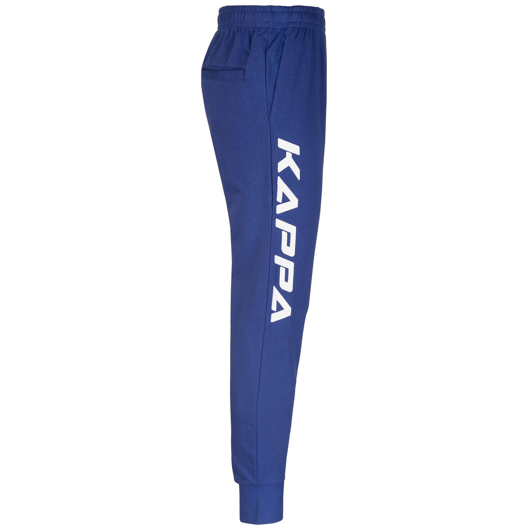 Pants Man LOGO CEPPIT Sport Trousers BLUE SPECTRUM Dressed Front (jpg Rgb)	