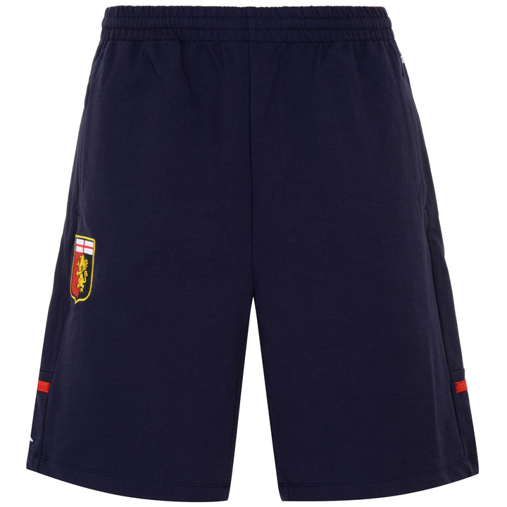 Shorts Man ALYZIP 4 GENOA Sport  Shorts BLUE MARINE-RED Photo (jpg Rgb)			