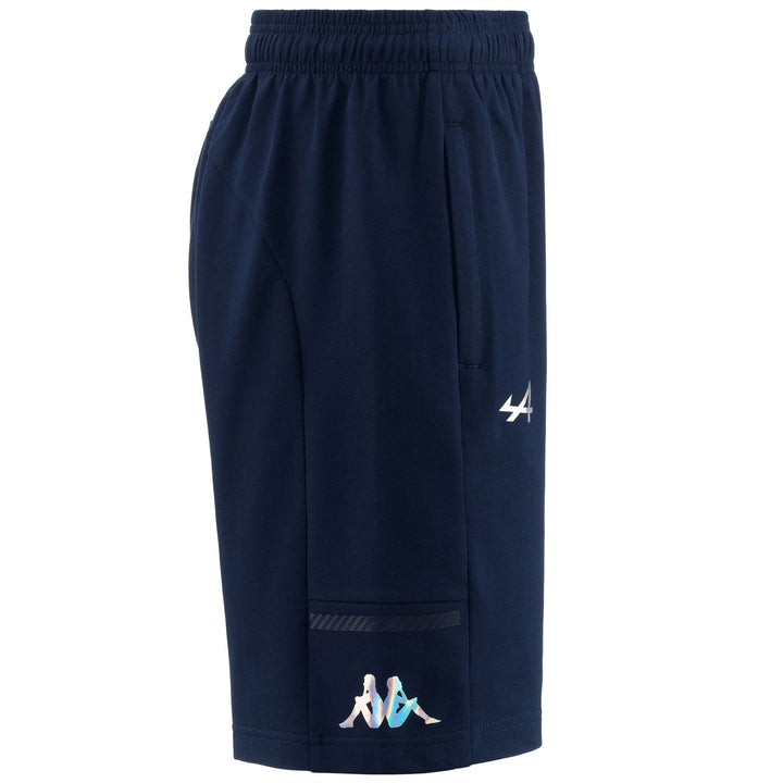 Shorts Man ALYZIP 4 ALPINE F1 Sport  Shorts BLUE ACADEMY Dressed Front (jpg Rgb)	