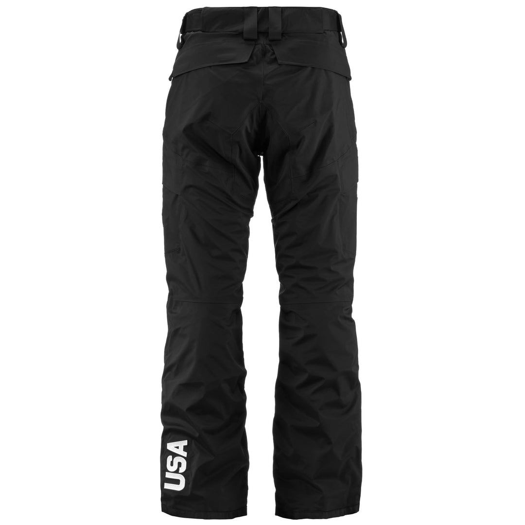 Pants Unisex 6CENTO 632 PADDED US Sport Trousers BLACK Dressed Side (jpg Rgb)		