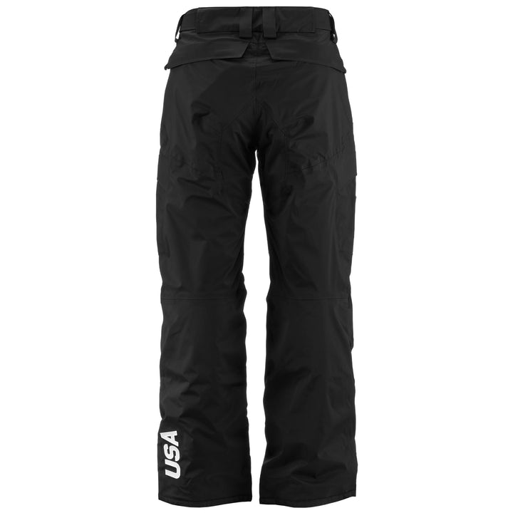 Pants Unisex 6CENTO  621A US Sport Trousers BLACK Dressed Side (jpg Rgb)		