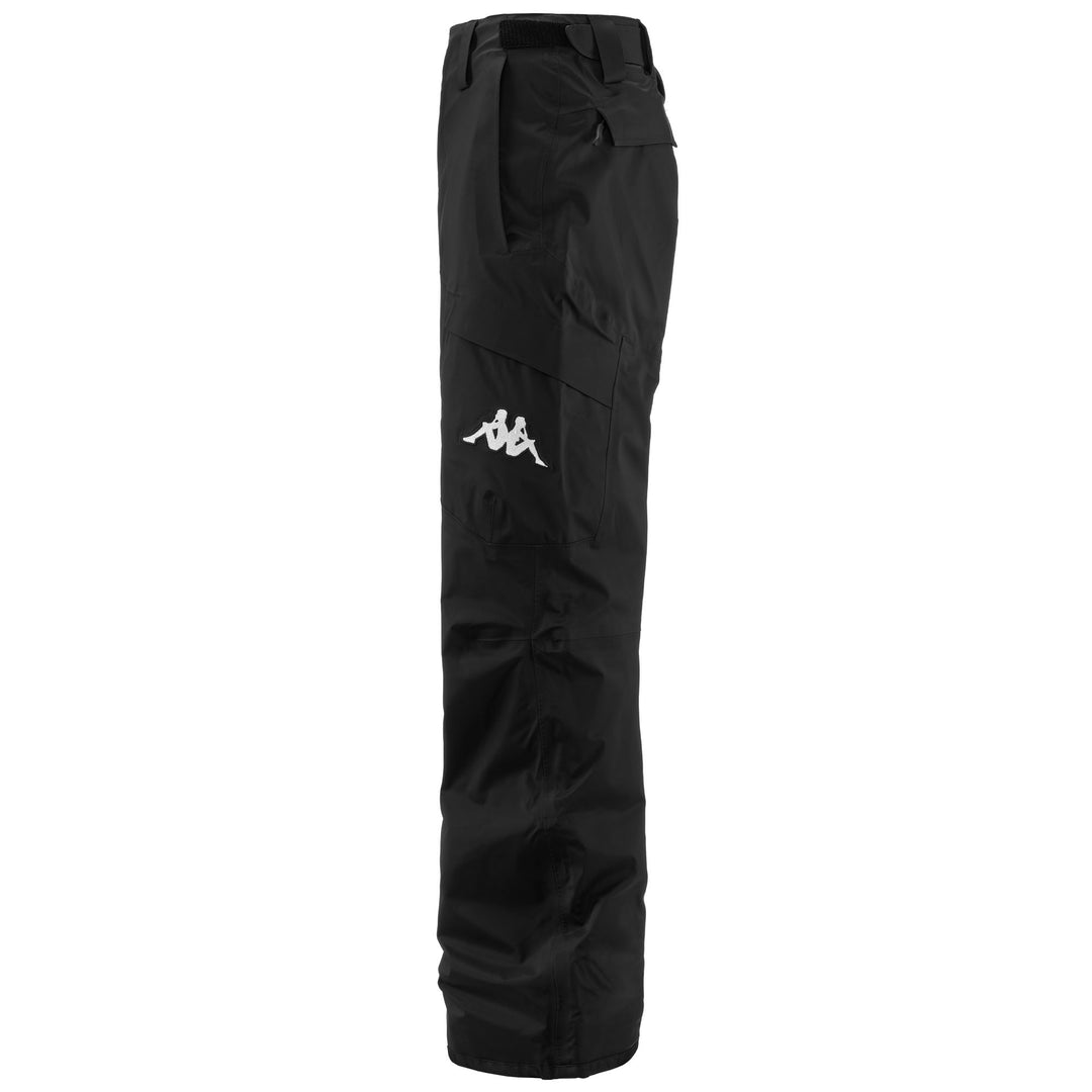 Pants Unisex 6CENTO  621A US Sport Trousers BLACK Dressed Back (jpg Rgb)		