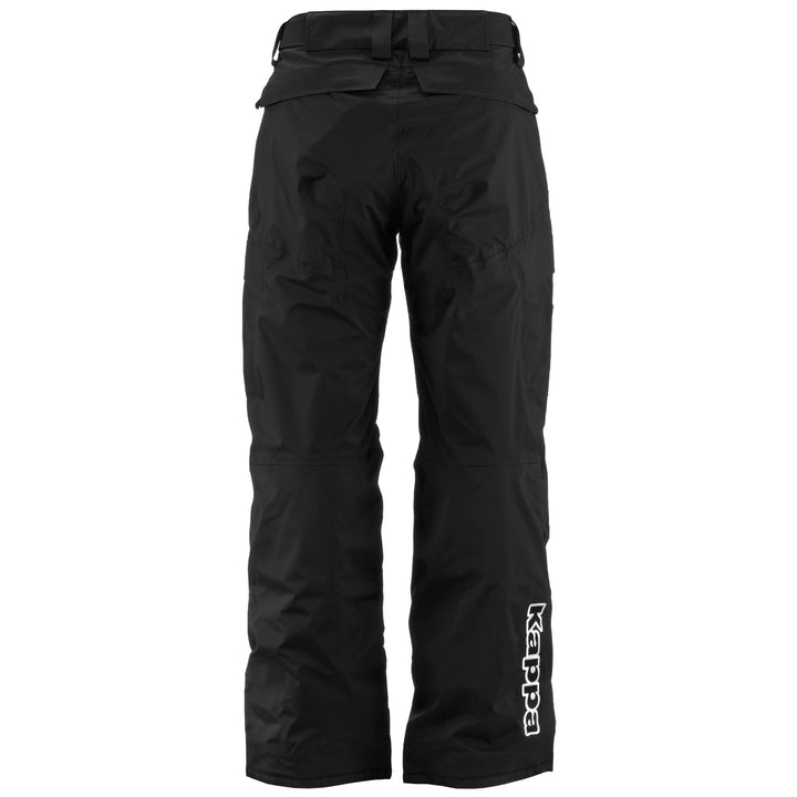 Pants Unisex 6CENTO  621A US Sport Trousers BLACK Dressed Side (jpg Rgb)		