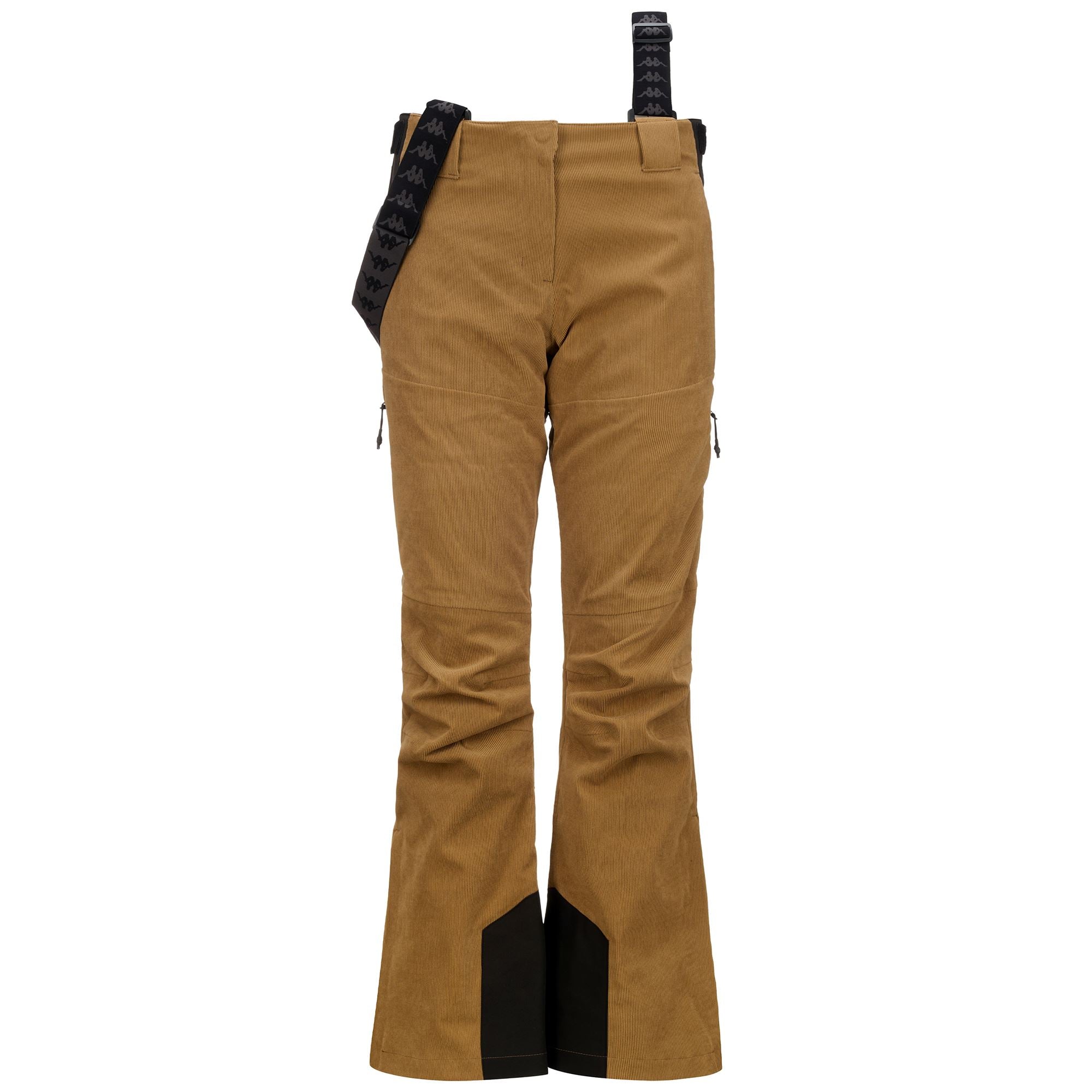 Pants Woman 6CENTO 665V Sport Trousers BROWN CAMEL BLACK