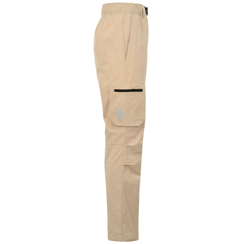 Pants Man BRINGOOS Sport Trousers BEIGE LT - BLACK Dressed Front (jpg Rgb)	