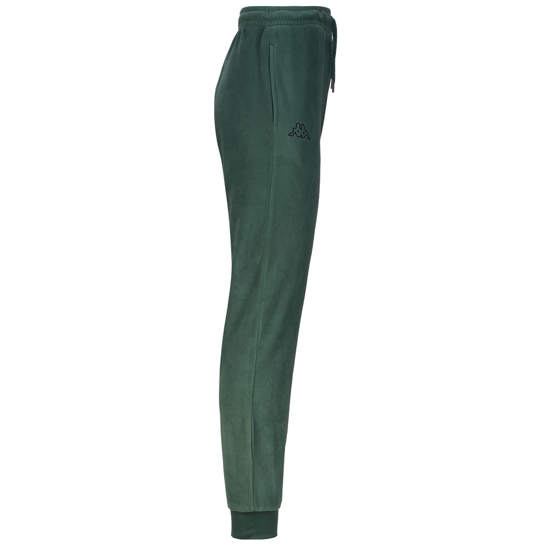 Pants Man LOGO  DAY SLIM Sport Trousers GREEN DUCK Dressed Front (jpg Rgb)	