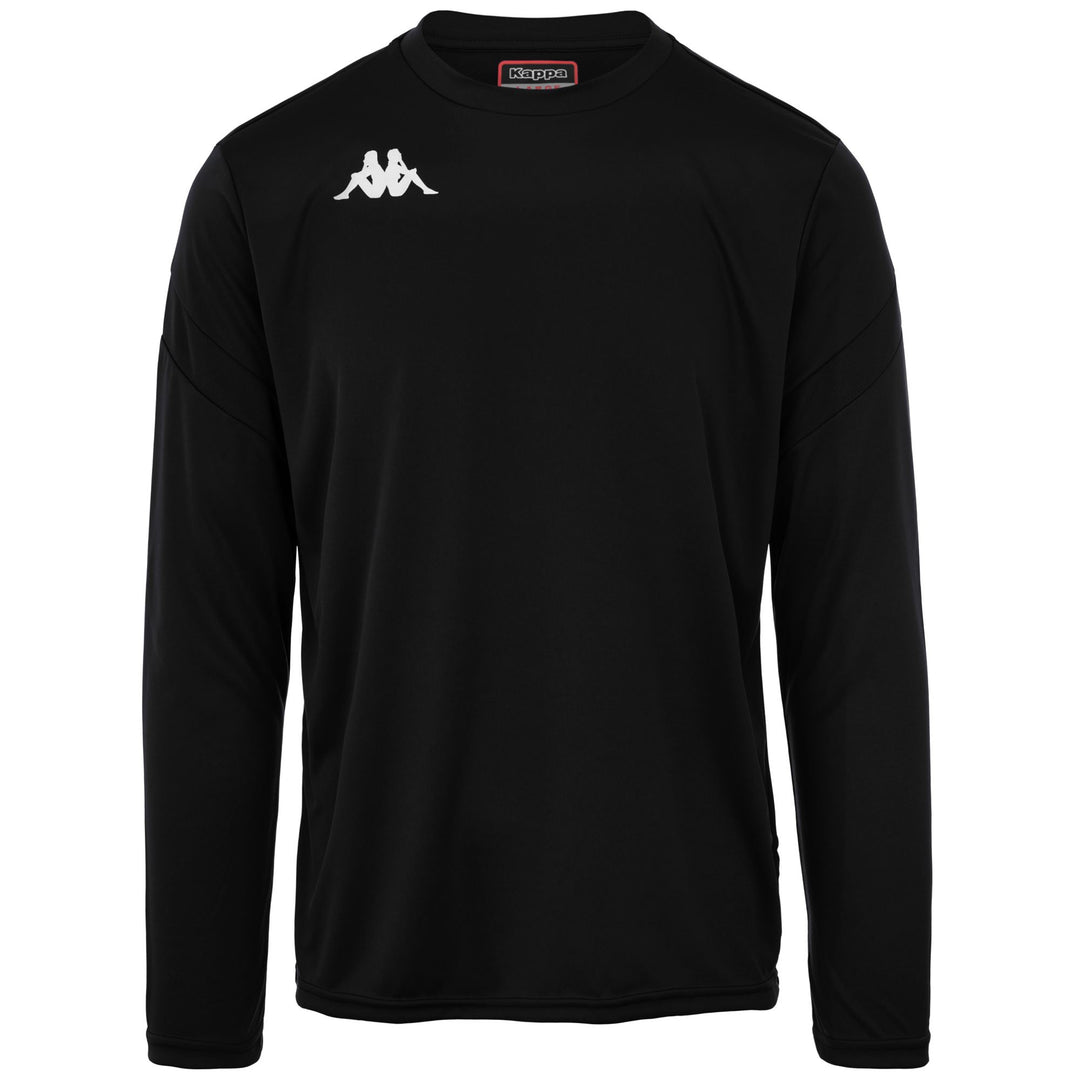 Active Jerseys Man KAPPA4FOOTBALL DOVOL Shirt BLACK Photo (jpg Rgb)			
