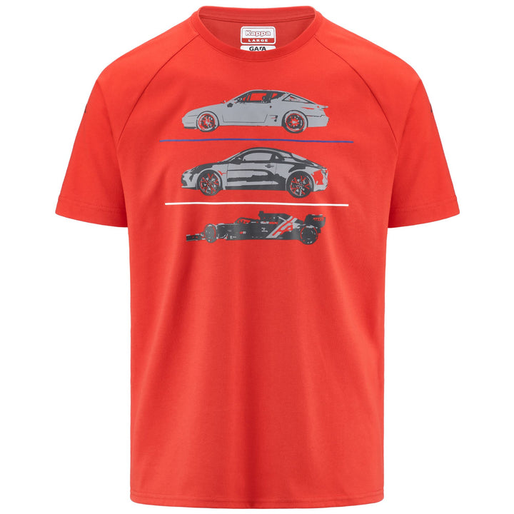 T-ShirtsTop Man ARGLA ALPINE F1 T-Shirt ORANGE REDDISH Photo (jpg Rgb)			