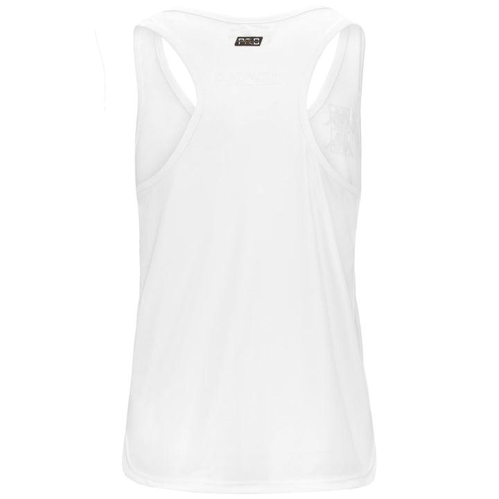 Active Jerseys Woman KOMBAT PADEL DITA Shirt WHITE - WHITE ICE Dressed Side (jpg Rgb)		