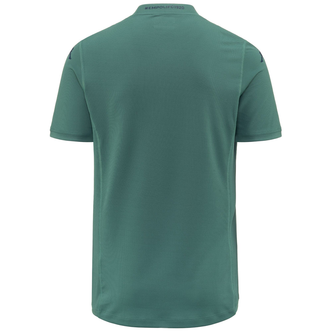 Active Jerseys Man KOMBAT PRO 2024 EMPOLI Shirt GREEN SEA-BLUE DK Dressed Side (jpg Rgb)		