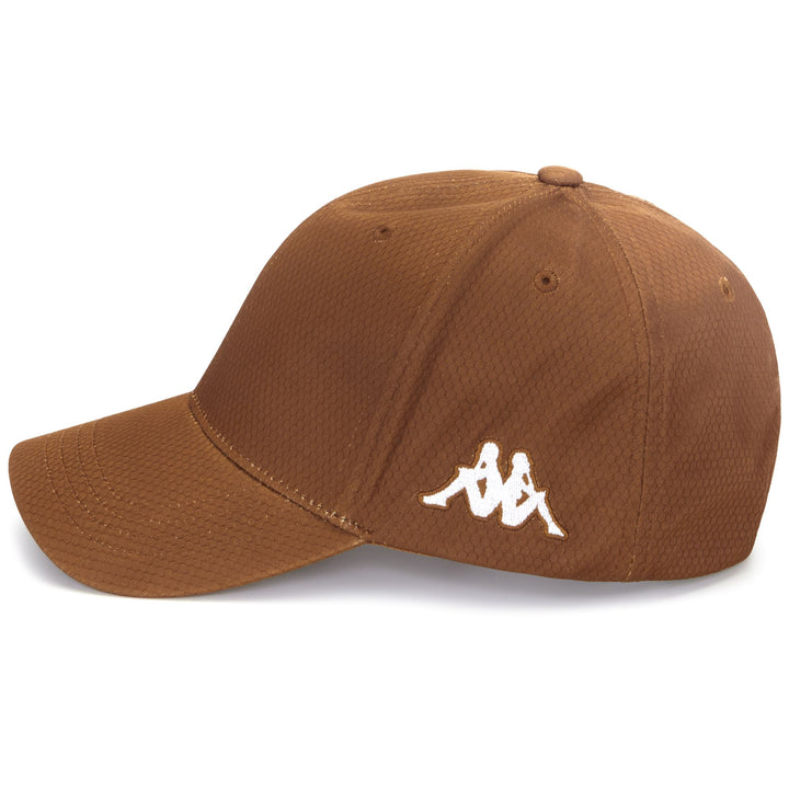 Headwear Unisex  TRUCKMESH FISIP Cap BROWN COWBOY Dressed Front (jpg Rgb)	