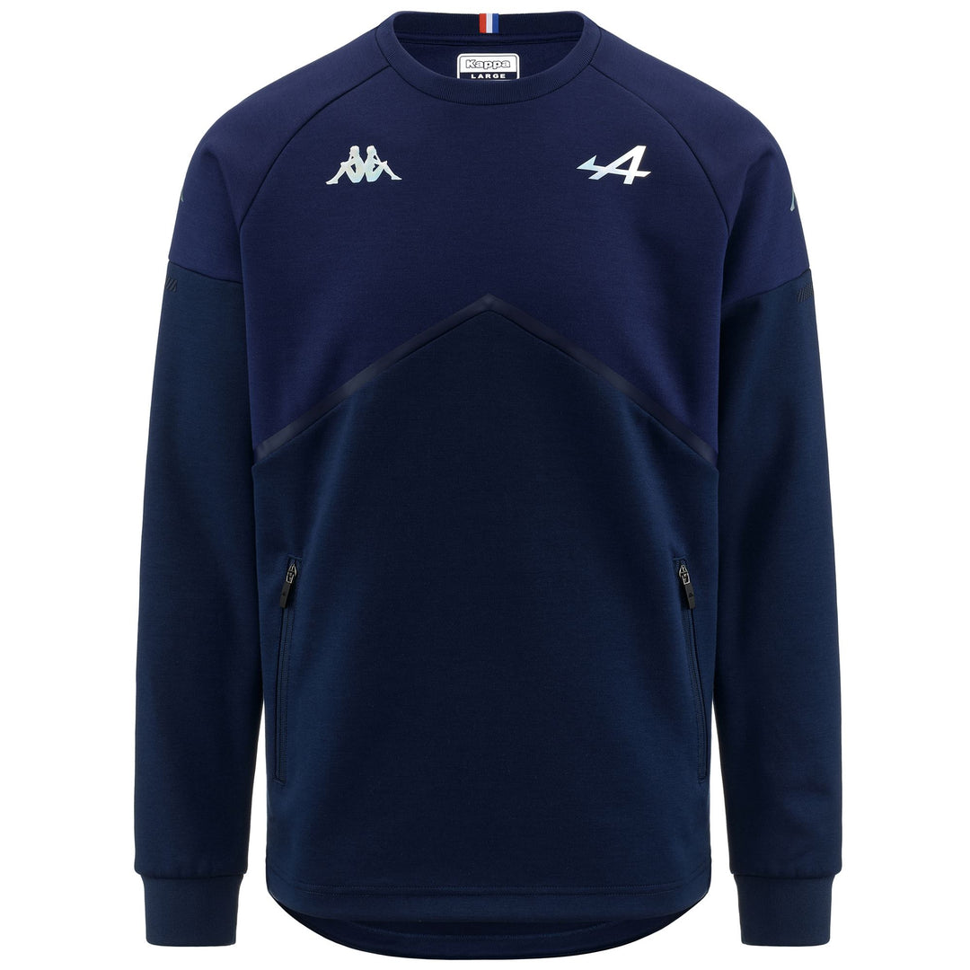 Fleece Man AREFOD ALPINE F1 Jumper BLUE DK-BLUE LT Photo (jpg Rgb)			