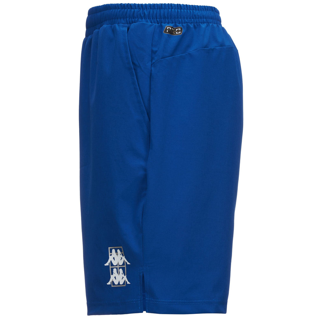 Shorts Man KOMBAT PADEL DIVIOLO Sport  Shorts BLUE - BLUE IRIS Dressed Back (jpg Rgb)		
