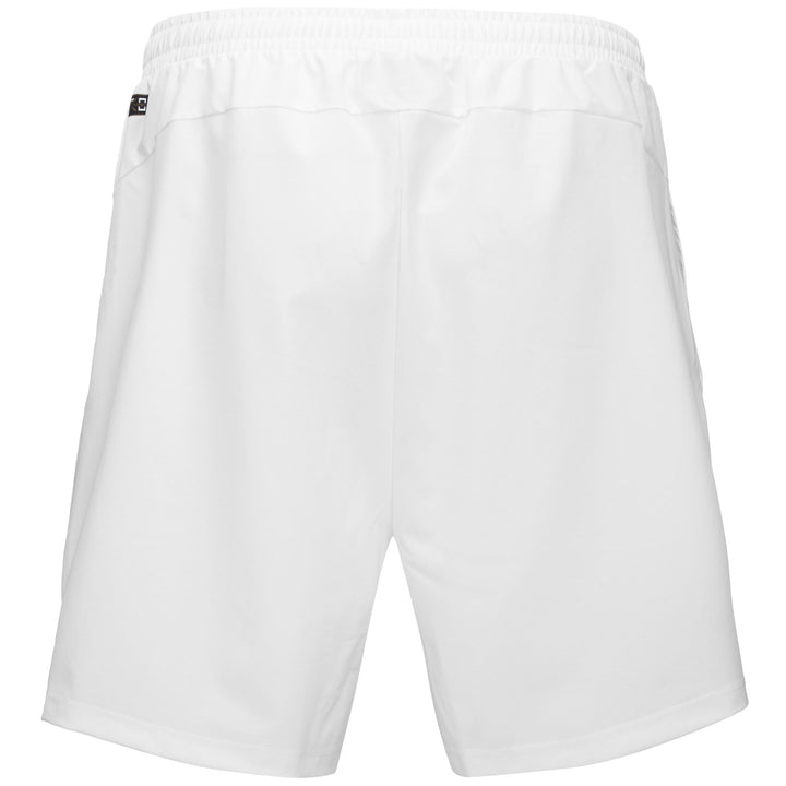 Shorts Man KOMBAT PADEL DIVIOLO Sport  Shorts WHITE - WHITE OFF Dressed Side (jpg Rgb)		