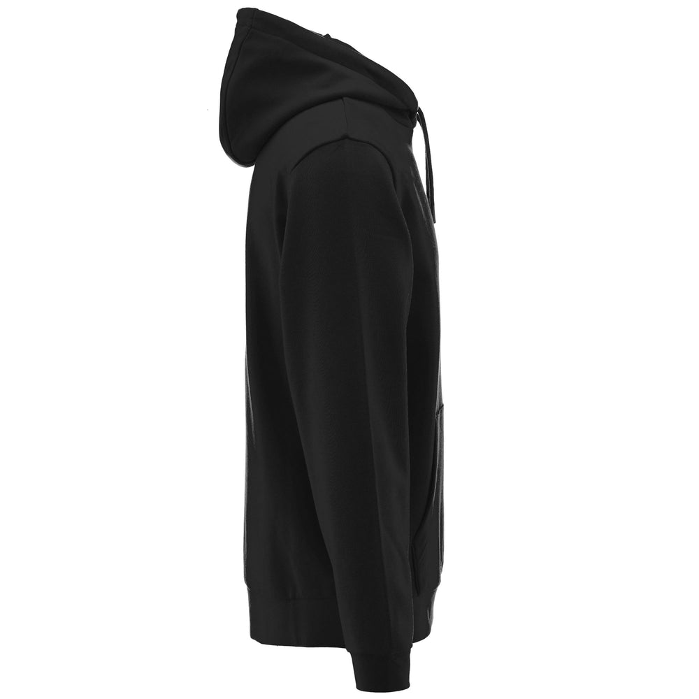 Fleece Man LOGO 365 ENZO Jumper BLACK Dressed Front (jpg Rgb)	